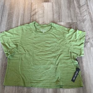 NWT SET Active Olive Green Tee
